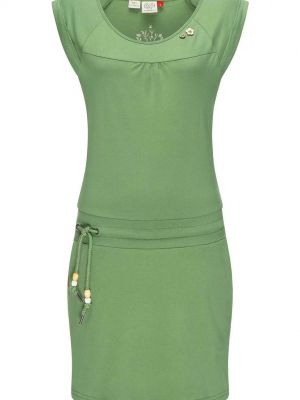 Платье из джерси из джерси Ragwear зеленое