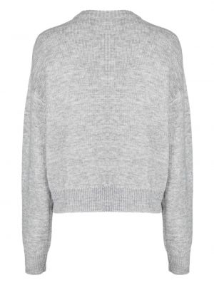 Sweter z okrągłym dekoltem :chocoolate szary