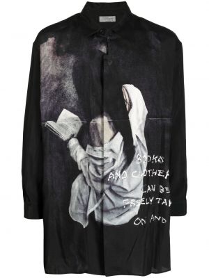 Skjorta Yohji Yamamoto svart