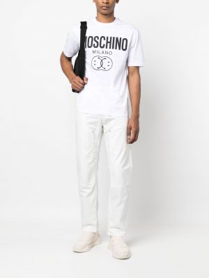 T-shirt mit print Moschino