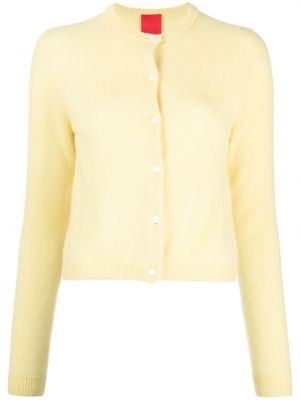 Cardigan en cachemire en tricot Cashmere In Love jaune