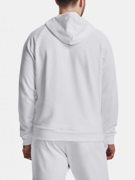 Fleece hoodie Under Armour weiß