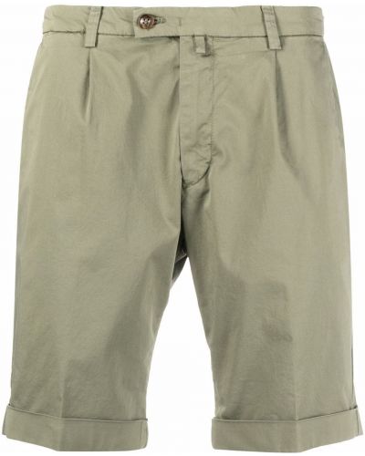 Asymmetrisk chino shorts Briglia 1949 grön