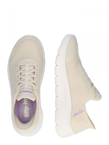 Памучни ниски обувки Skechers бяло