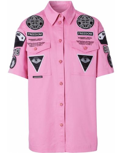 Camisa Burberry rosa