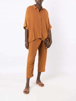 Medvilninė marškiniai Lenny Niemeyer ruda