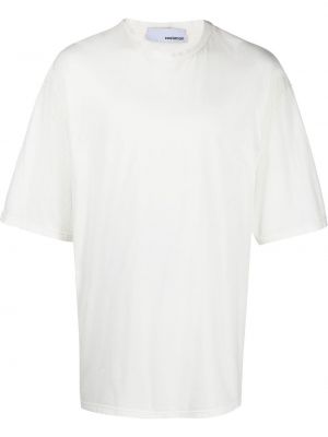 Relaxed тениска с кръгло деколте Costumein бяло