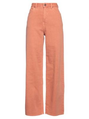 Pantalones de algodón Lee naranja