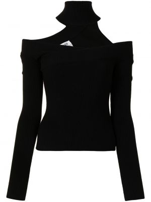 Jersey de tela jersey Monse negro