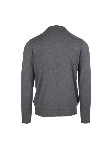 Jersey de lana de tela jersey Fedeli gris
