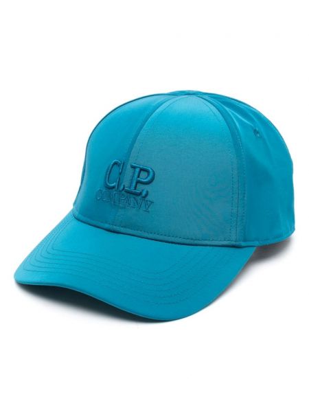 Siuvinėtas kepurė su snapeliu C.p. Company mėlyna