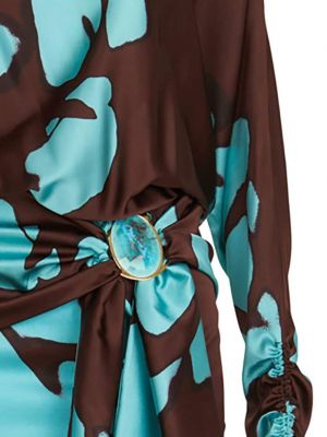 Šaty s potiskem s abstraktním vzorem Silvia Tcherassi