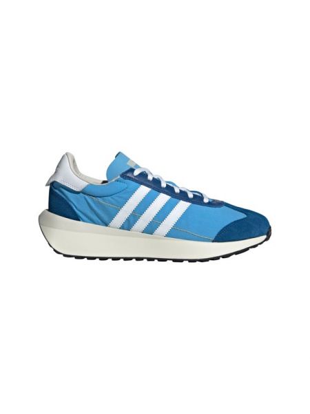 Chaussures de ville en cuir Adidas bleu