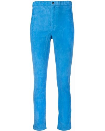 Pantalones de ante Isabel Marant azul