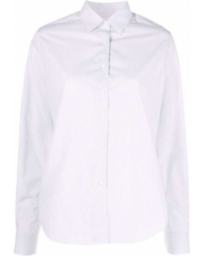 Camisa a rayas Aspesi blanco