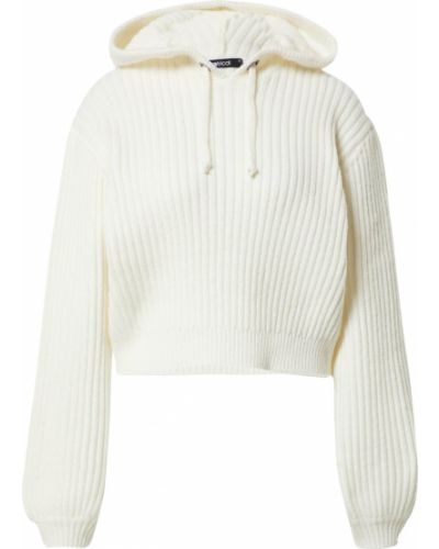 Пуловер Gina Tricot бяло