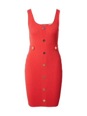 Плетена плетена рокля Michael Michael Kors червено