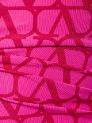 Jersey body nyomtatás Valentino rózsaszín