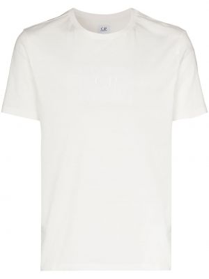 Camiseta de cuello redondo C.p. Company blanco