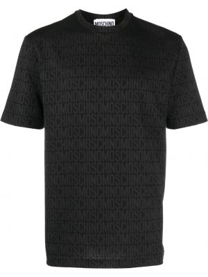 T-shirt Moschino svart