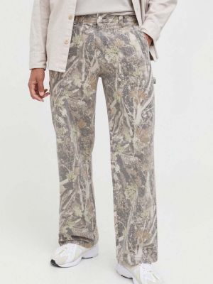 Jednobarevné kalhoty Abercrombie & Fitch