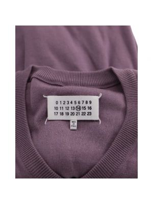 Sudadera de algodón Maison Margiela Pre-owned violeta
