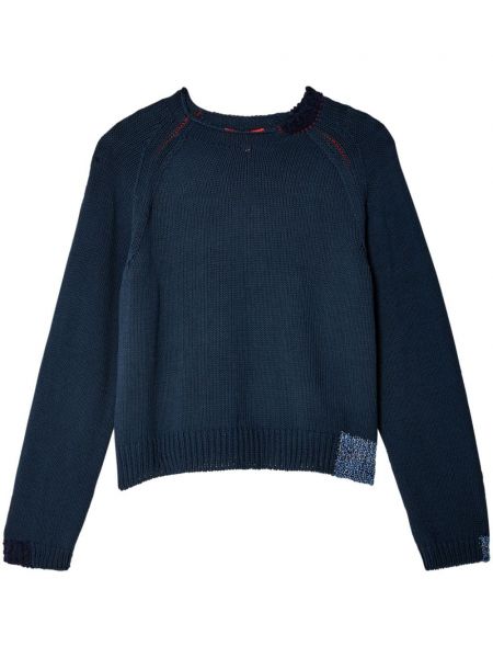 Džemper sa dugačkim rukavima Eckhaus Latta plava