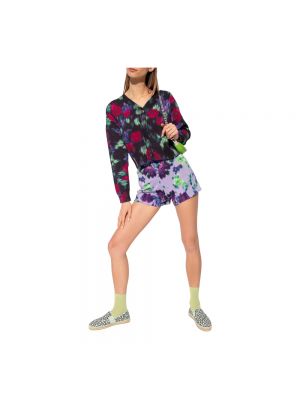 Geblümte shorts Kenzo lila