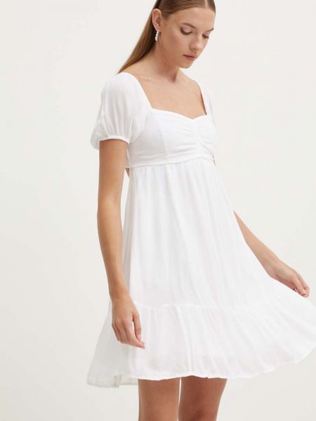 Hiszpańska sukienka Hollister Co. biała