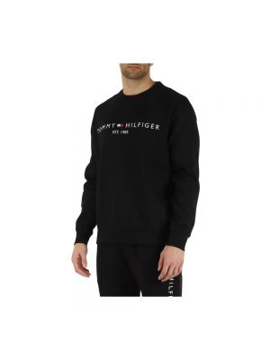 Sportliche sweatshirt Tommy Hilfiger schwarz