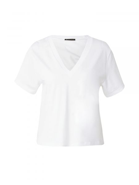 Priliehavé tričko Sisley biela