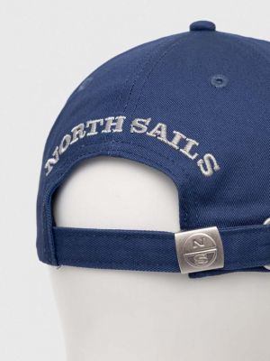 Șapcă din bumbac North Sails albastru