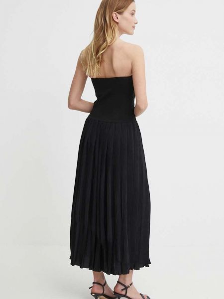 Mini ruha Sisley fekete