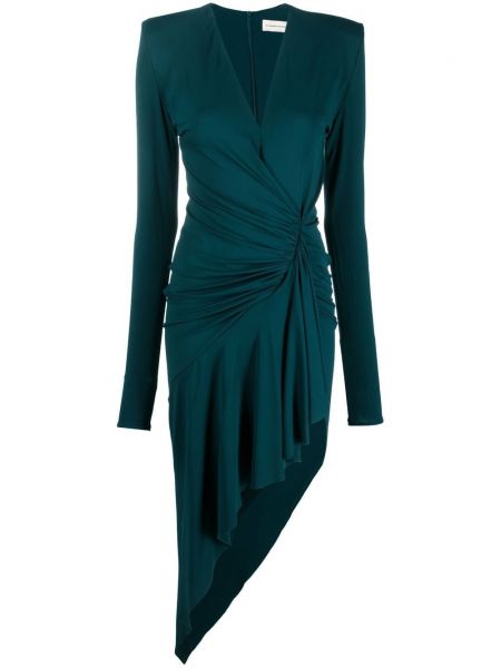 Asymmetrisk dress Alexandre Vauthier grønn