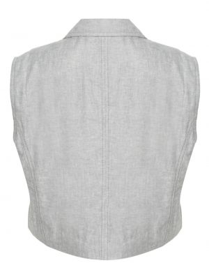 Asymetrická vesta Remain šedá