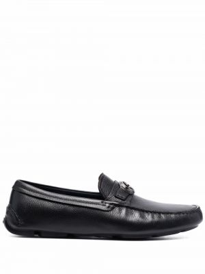 Pantofi loafer din piele Giorgio Armani
