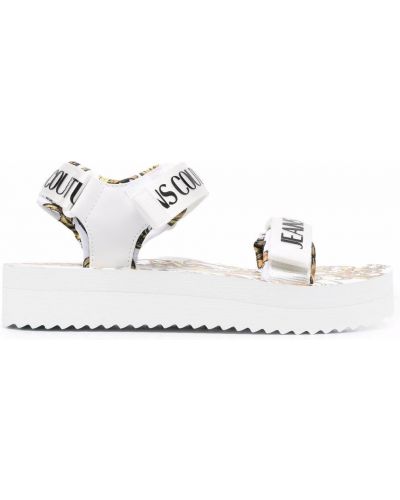 Sandaler med remmar Versace Jeans Couture vit