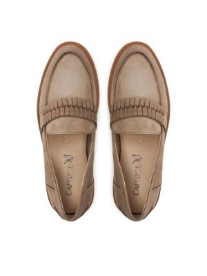 Loafers chunky Caprice beige
