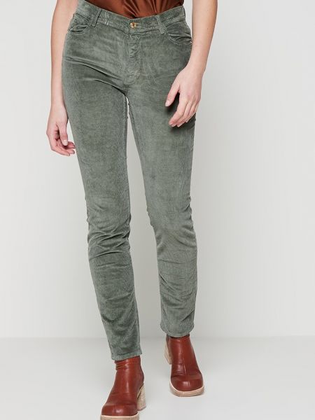 Zielone spodnie Trussardi Jeans