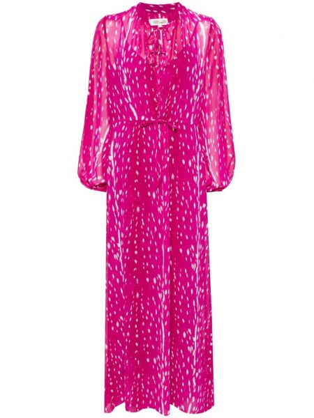 Abstraktas kleita ar apdruku Dvf Diane Von Furstenberg