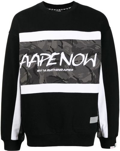 Sweatshirt mit rundhalsausschnitt mit print Aape By *a Bathing Ape®