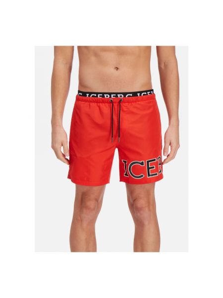 Pantalones cortos Iceberg rojo
