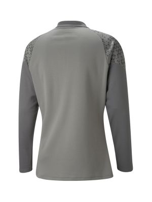 T-shirt a maniche lunghe in maglia Puma grigio