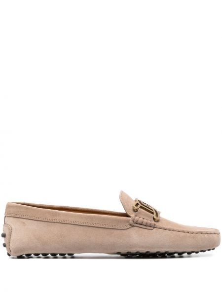 Seemisnahksed loafer-kingad Tod's beež