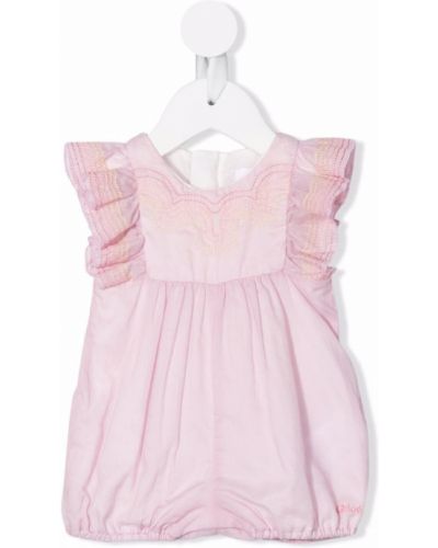 Bomull romper for jenter Chloe Kids rosa