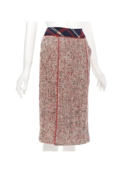 Falda de lana Chanel Vintage