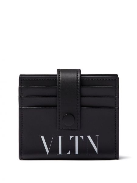 Geldbörse mit print Valentino Garavani schwarz