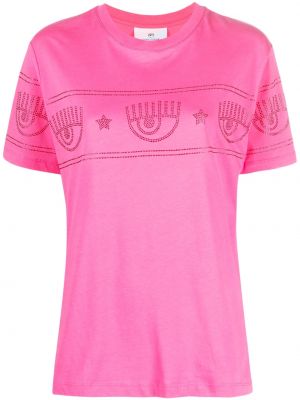 T-shirt Chiara Ferragni rosa