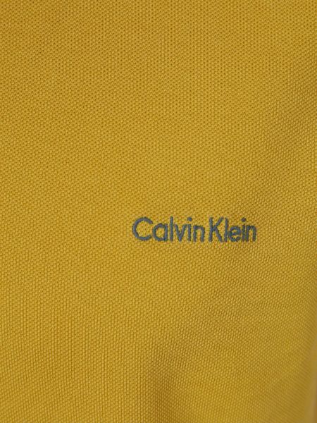 Polokošeľa Calvin Klein žltá