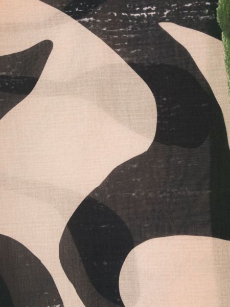 Schal aus baumwoll mit print Alberta Ferretti